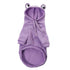 Dog Hoodie Frog-Themed Autumn Winter Pet Clothing Small Medium Dogs Soft - Purple - Size XXL