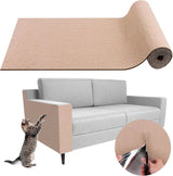 Cat Scratching Pad DIY Cat Accessory Cat Furniture Protection Cat Climbing - Khaki - Size 15.8''×118''