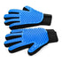 Pet Deshedding Gloves Dog Deshedding Gloves Cat Deshedding Gloves 2-In-1 Pet