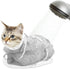 Cat Bath Bag Breathable Cat Shower Bag Anti-Scratch Cat Grooming Bag Adjustable - Gray - Size 19.6