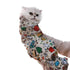 Cat Grooming Wrap Cat Nail Clipping Cat Grooming Supplies Cat Care Anti-Scratch - Multi-color - Size 21.7