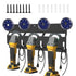 Angle Grinder Holder, Carbon Steel Angle Grinder Stand, Tool Holder Wall Mount, Efficient Angle Grinder Bracket, Versatile Angle Grinder Rack for Angle Grinder Tools Flap Cutting Discs