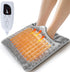 Electric Heated Foot Warmers for Men and Women 16"x16" Double Layer with 6 Temperature & 4 Timer Settings Fast Heating for Home Office Under Desk Bed Machine Washable Feet Warmers - Dark Gray - Size 16in*16in