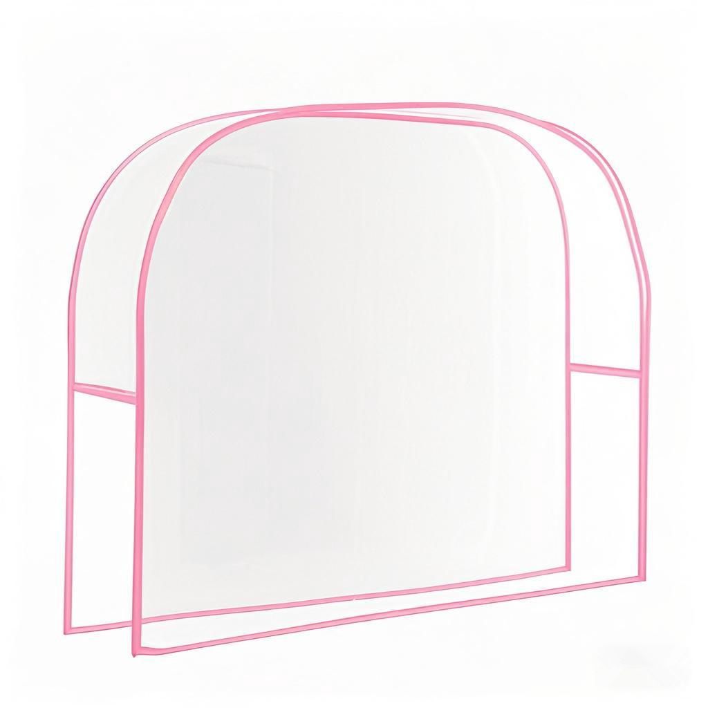 3Pcs Salon Chair Cover, PVC Clear Chair Back Covers, Waterproof Salon Chair Covers Protectors, Soft Salon Chair Back Cover, Fits Most Standard Salon Chairs Office Chairs, 20"x 15.7"x 4.7" - Pink - Size 20in