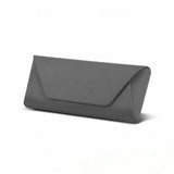 Car Glasses Case for Kia Sorento 2025 2026 BL/XM/UM/MQ4 Magnetic Leather Car Sunglasses Holder, Adhesive Mount Eyewear Organizer Box, Quick Release Dashboard Storage Accessory - Black - Size 16*6.3cm