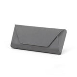 Car Glasses Case for Kia Sorento 2025 2026 BL/XM/UM/MQ4 Magnetic Leather Car Sunglasses Holder, Adhesive Mount Eyewear Organizer Box, Quick Release Dashboard Storage Accessory - Gray - Size 16*6.3cm