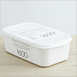 Airtight 1600ml Food Storage Container, 1-Pack – BPA-Free, Freezer & Microwave Safe with Soft-Seal Lid, Stackable for Fridge Organization, Large Capacity for Family Meals, Batch Cooking, and Bulk Storage (White)