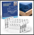 4-Piece Bed Sheet Holders Set – Adjustable No-Pin Fitted Sheet Clips for Mattress Corners, Prevents Sliding and Creasing (White)