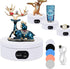 6.29-Inch Quiet 360° Rotating Display Stand for Tumblers, Figurines & Resin Art, Perfect for Video Production & Storefronts (White)