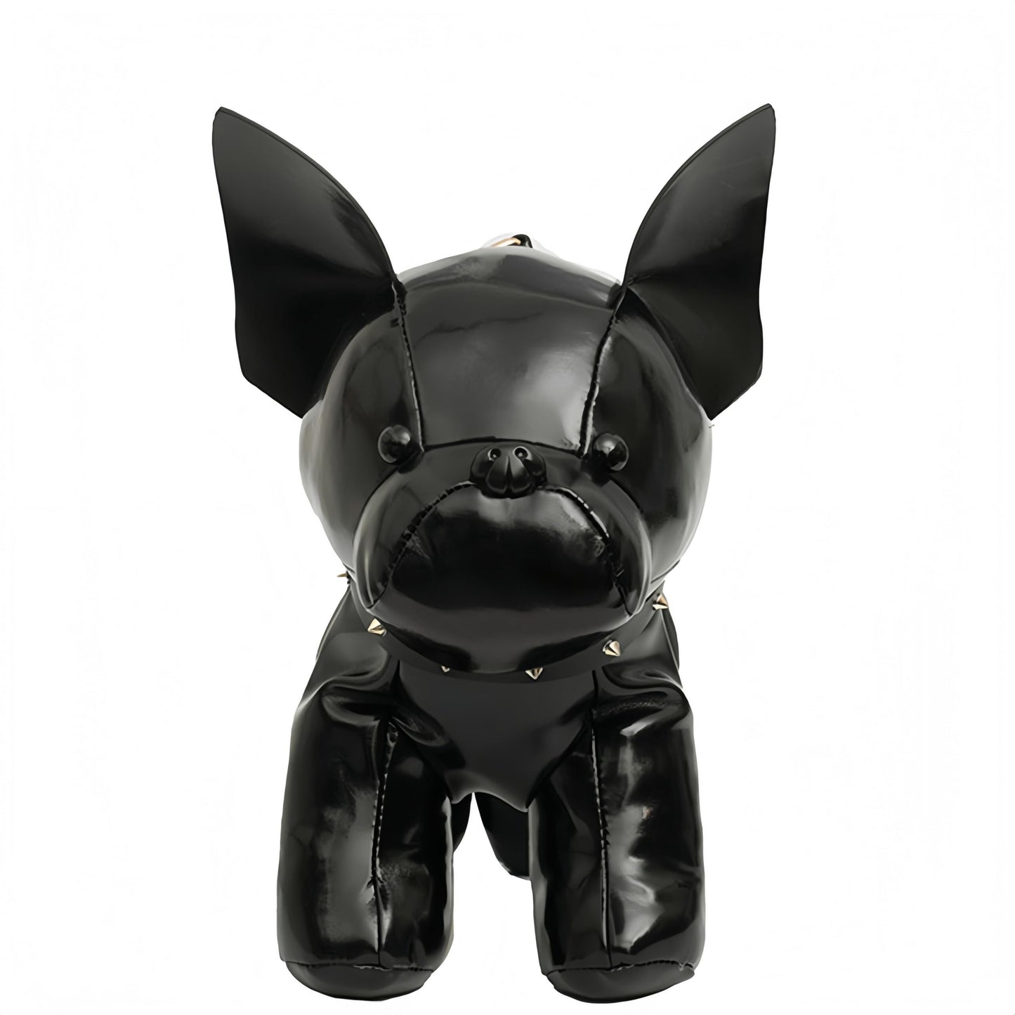 French Bulldog Shaped Bag – Cute Animal Crossbody Shoulder Bag with Adjustable Strap, PU Leather Dog Backpack for Women, Fashion Statement Accessory (Black)