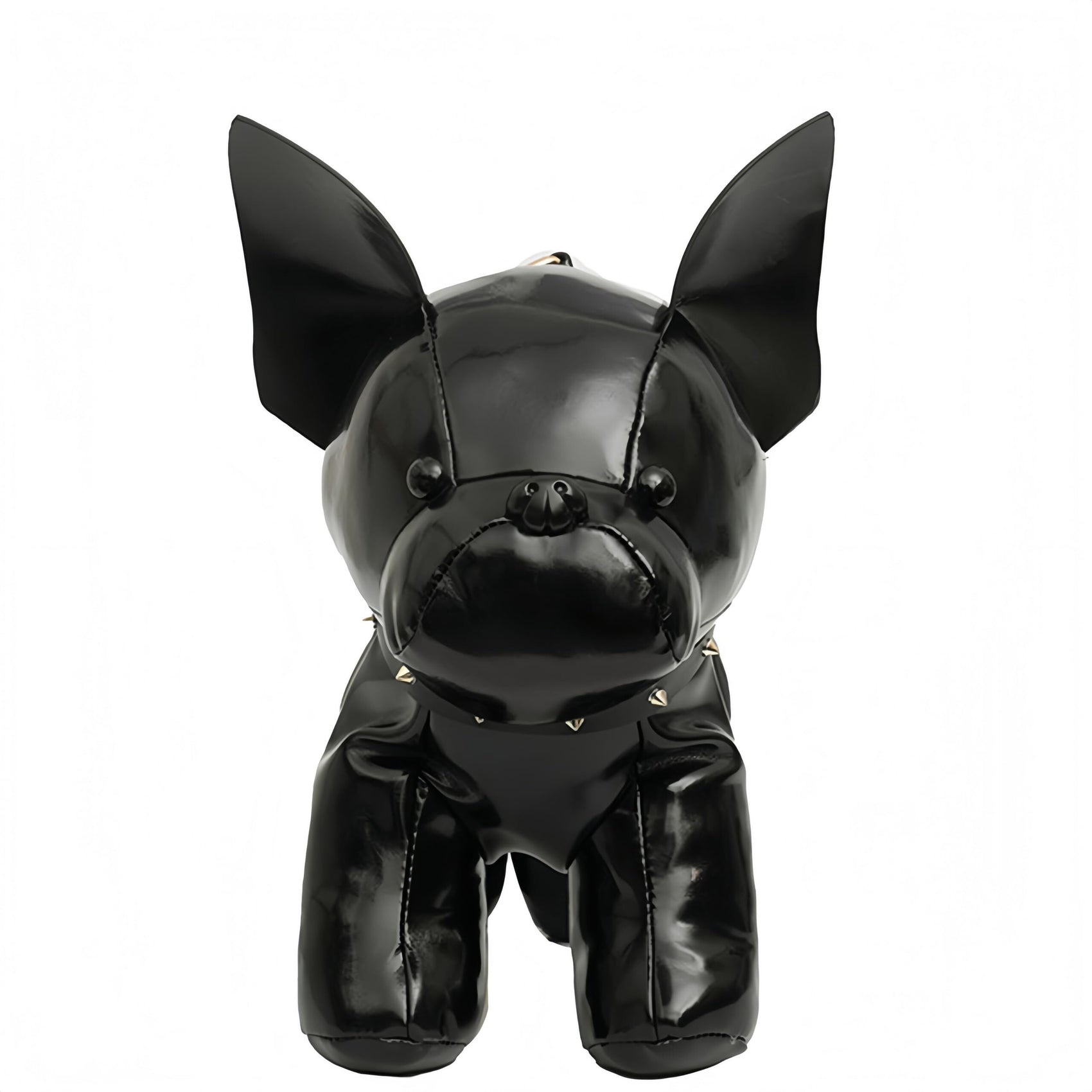 French Bulldog Shaped Bag – Cute Animal Crossbody Shoulder Bag with Adjustable Strap, PU Leather Dog Backpack for Women, Fashion Statement Accessory (Black)