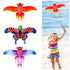 Kids’ Mini Fishing-Rod Kite Set –  3-Pack Fish Designs, Easy-Grip Reel Handle, Adjustable Line, Lightweight & Durable for Outdoor Play, Perfect for Beginners Ages 3–8, Encourages Active Fun and Family Bonding (Multicolor)