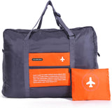 Compact Foldable Travel Duffel Bag – Lightweight Carry-On for Weekend Trips, Overnight & Gym Use (Orange) | Other Colors Available In-Store