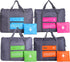 4-Pack Foldable Travel Duffel Bag Set – Compact Carry-On Luggage in Pink, Blue, Green & Orange | Perfect for Family Trips, Gifts & Organized Travel