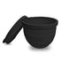Silicone Bowl Liner for 4.5–5-Quart Stand Mixer – Food-Grade, Collapsible, Non-Stick Replacement Inner Bowl with Lid, Dishwasher Safe, Oven & Fridge Ready (Black)