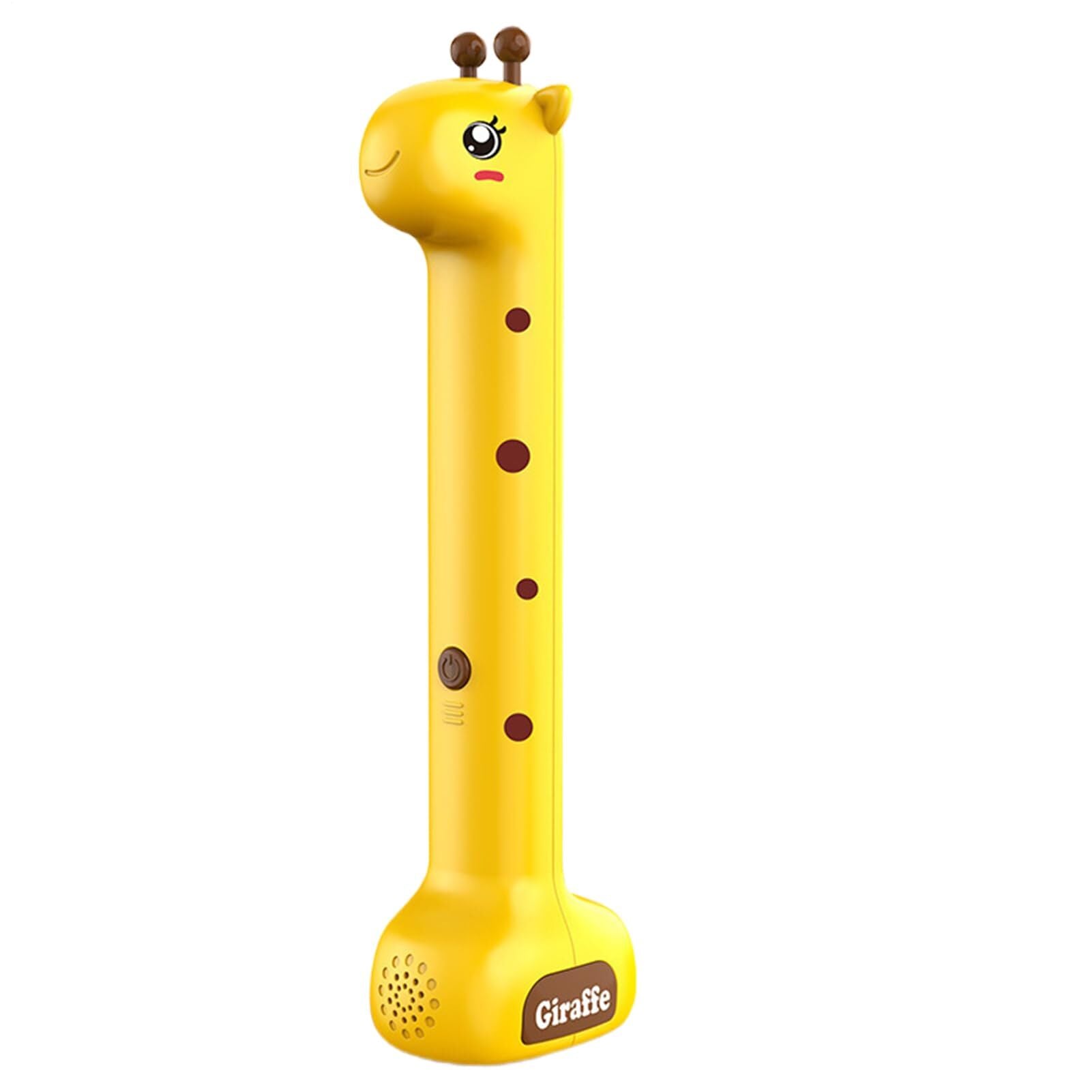 Giraffe Ultrasonic Height Tracker for Kids – Fun Wall-Mounted Growth Measuring Device for Home, Daycare & Pediatric Clinic (Yellow)