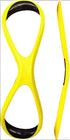 Swimming Forearm Fulcrum Trainer – Figure-8 Design for Early Vertical Forearm (EVF) Technique, Improves Stroke Efficiency & Reduces Shoulder Stress (Yellow,Adult)