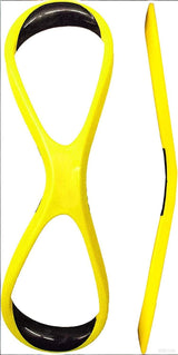 Swimming Forearm Fulcrum Trainer – Figure-8 Design for Early Vertical Forearm (EVF) Technique, Improves Stroke Efficiency & Reduces Shoulder Stress (Yellow,Junior)