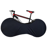 Indoor Stretchable Bicycle Frame Cover, Dust & Scratch Protection for Home Storage, 160*66cm (black)
