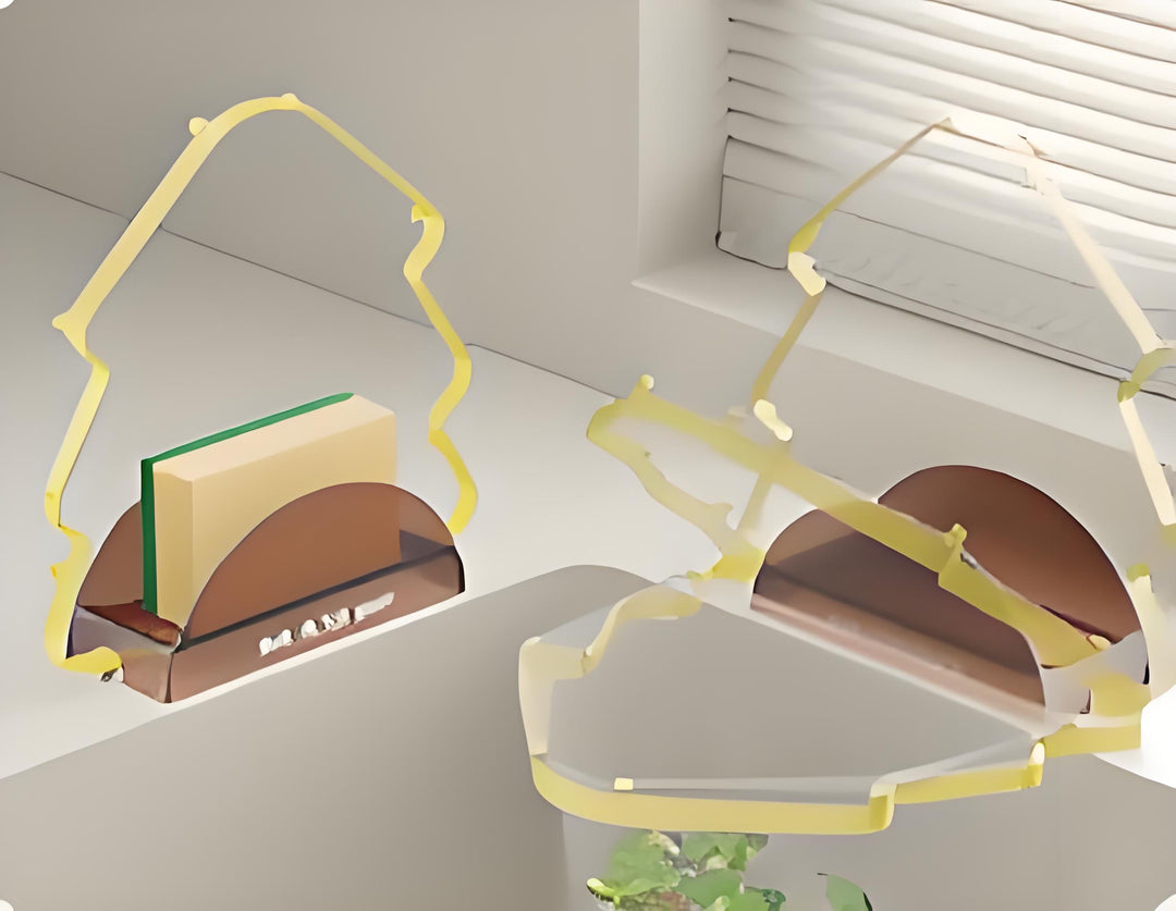 Kitchen Sink Filter Rack with 100 12cm*15cm Mesh Bags, Foldable Food Waste Strainer, Multi-functional Drain Basket（yellow）