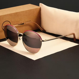 Minority design sense sunglasses-do not bump into individual styles, showing a unique fashion attitude!