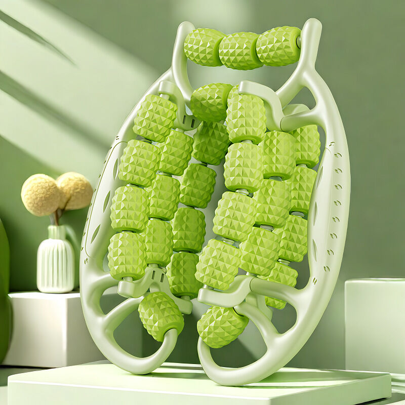 Christmas gift Muscle Relief Massage Roller: High-Density Foam Roller for Deep Tissue Relaxation, Fitness Recovery & Home Use（green） 