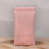 Christmas gift Premium Leather Eyeglass Case with Spring Closure - Multiple Color Options - Refined Craftsmanship（Rosy Pink）