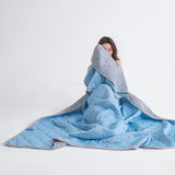 Christmas gifts for loved ones Aussie Summer Cooling Quilt – 4 Sizes, Breathable, Lightweight & Skin-Friendly for Refreshing Sleep All Season(sky blue,200cm*230cm)