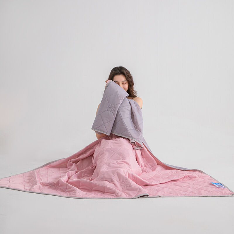 Christmas gifts for loved ones Aussie Summer Cooling Quilt – 4 Sizes, Breathable, Lightweight & Skin-Friendly for Refreshing Sleep All Season(pink,150cm*200cm)