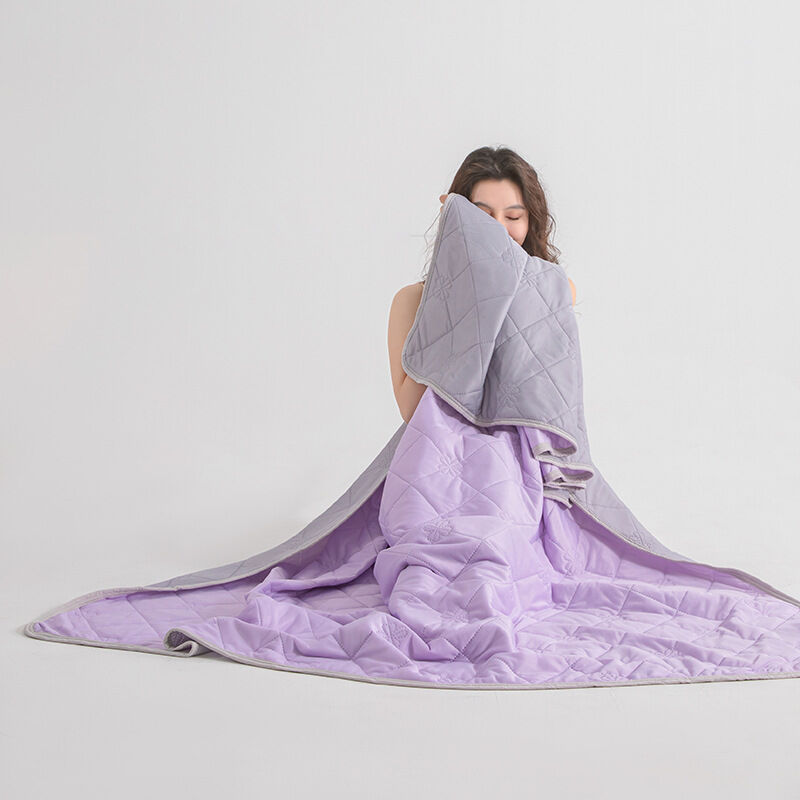 Christmas gifts for loved ones Aussie Summer Cooling Quilt – 4 Sizes, Breathable, Lightweight & Skin-Friendly for Refreshing Sleep All Season(purple,200cm*230cm)