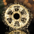 300 LED Warm White Fairy String Lights, 9m Black Wire, Battery-Operated, IP44 Waterproof, Timer Function for Christmas Bedroom Wreath Decor (Batteries Not Included)