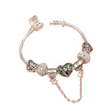 Love Bird Drip Oil Bracelet(17cm)