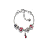 Cartoon Punk Spider-Man Themed Rhinestone Bracele(16cm)