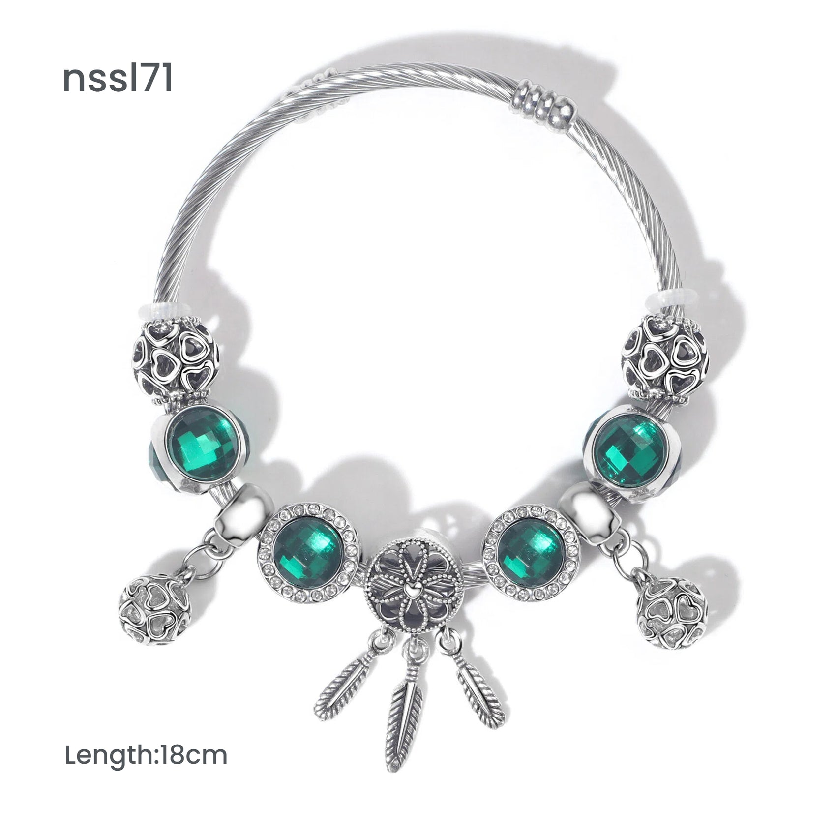 Charm Bracelets Mix & Match Offer: 10 Styles in Light Luxury/Retro/Ethnic, Discount on 2(double)