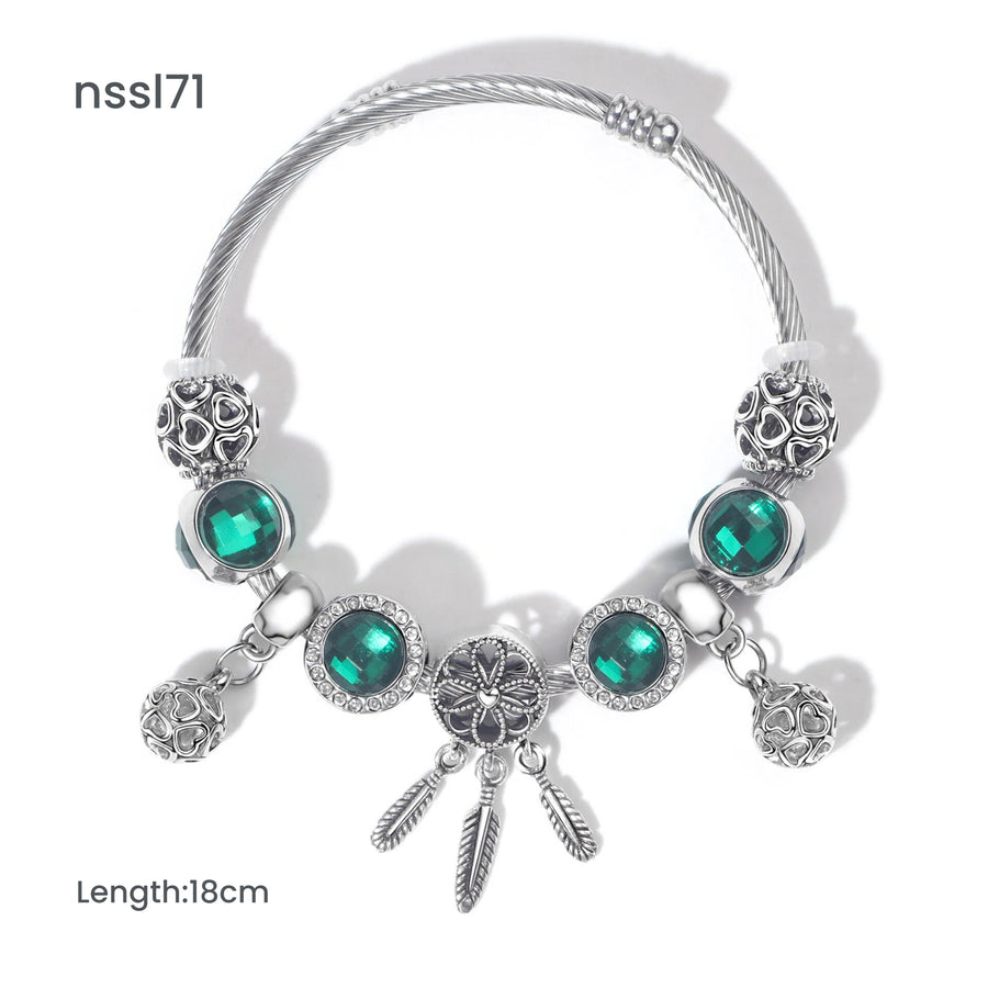 Charm Bracelets Mix & Match Offer: 10 Styles in Light Luxury/Retro/Ethnic, Discount on 3(triple)