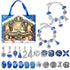 Christmas DIY Jewelry & Craft Advent Calendar(M-11,25*21*1.8)