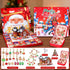 Christmas DIY Jewelry & Craft Advent Calendar(planes-3D-Puzzle-jewelry,33*27.5*6cm)