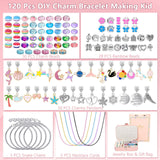 Christmas DIY Jewelry & Craft Advent Calendar(YD-120pcs,16*11*5)