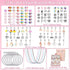 Christmas DIY Jewelry & Craft Advent Calendar(YD-132pcs,16*11*5cm)