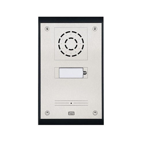 IP UNI INTERCOM 1 BUTTON 1W SPEAKER OUTDOOR AND INDOOR FULLY BACK-LIT
