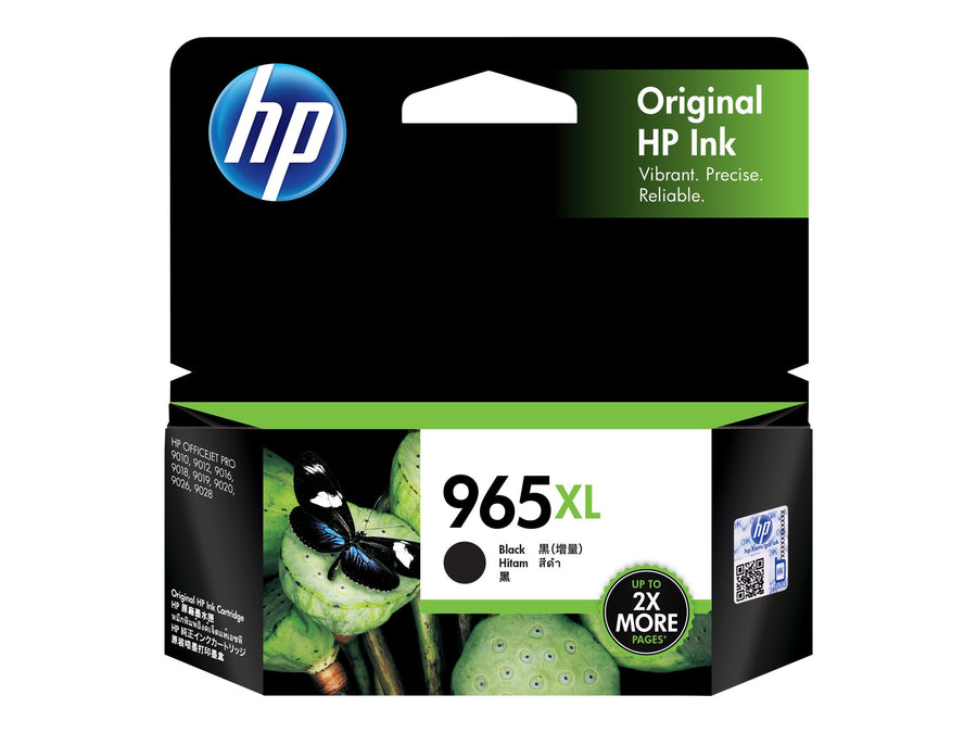 HP 965XL BLACK INK CARTRIDGE HIGH YIELD 2K PAGES