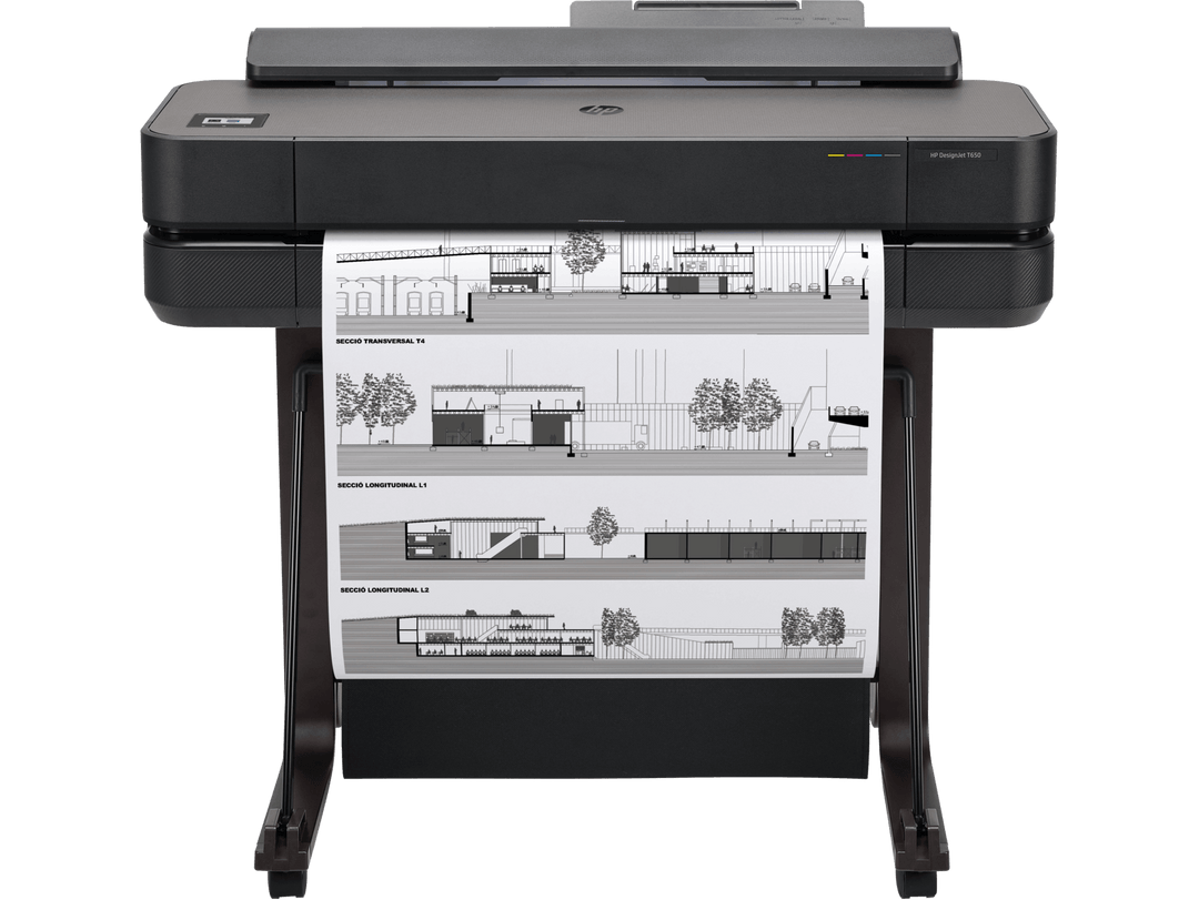 HP DESIGNJET T650 36 INCH PRINTER A4, A3, A2, A1, A0 - 1YR