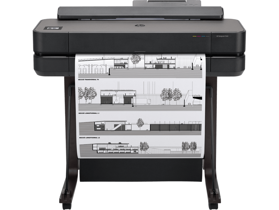 HP DESIGNJET T650 36 INCH PRINTER A4, A3, A2, A1, A0 - 1YR