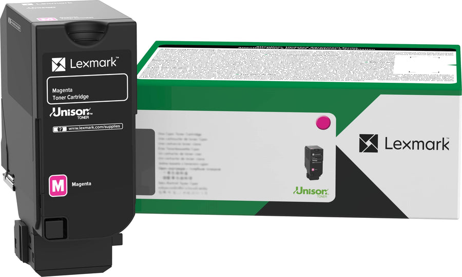 LEXMARK CX735 MAGENTA RETURN PROGRAM 16.2K TONER CARTRIDGE