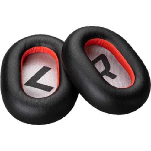 POLY VOYAGER 8200 BLACK LEATHE RETTE EAR CUSHIONS 2 PIECES