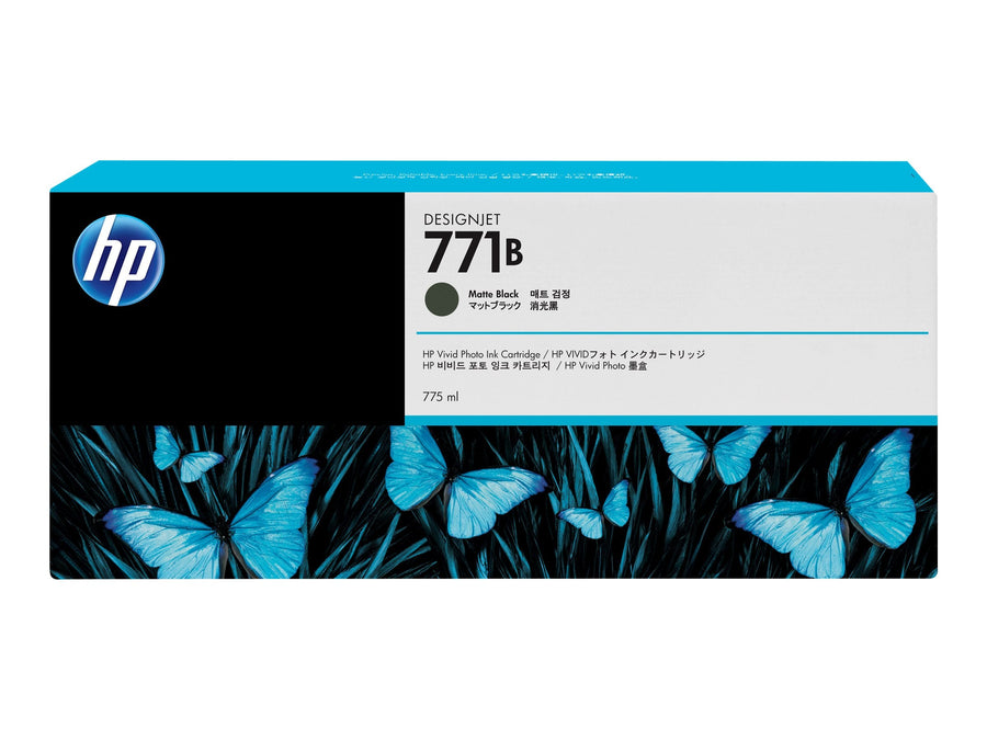 HP 771B 775ML MATTE BLACK DESIGNJET INK CARTRIDGE - Z6200/Z6800/Z6810