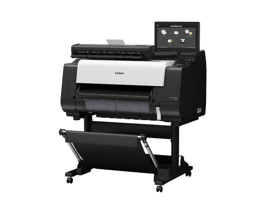 iPFT2200 24 5 Colour Technical Large Format Printer w/ Stand AIO PC & 24 Scanner