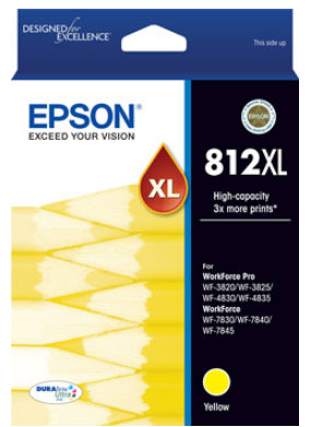 Epson 812XL ink cartridge 1 pc(s) High (XL) Yield Yellow