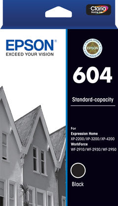 Epson 604 ink cartridge 1 pc(s) Original Standard Yield Black