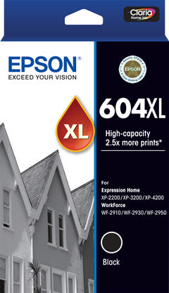 Epson 604XL ink cartridge 1 pc(s) Original High (XL) Yield Black